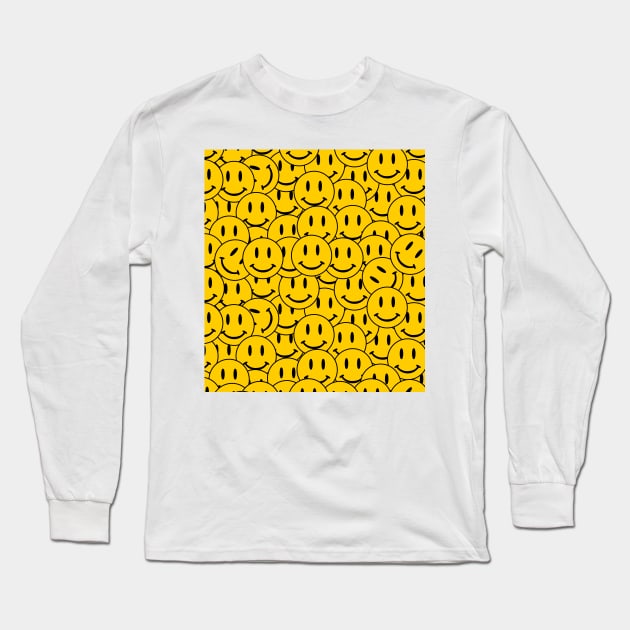 JUST SMILE! Long Sleeve T-Shirt by SIMPLICITEE